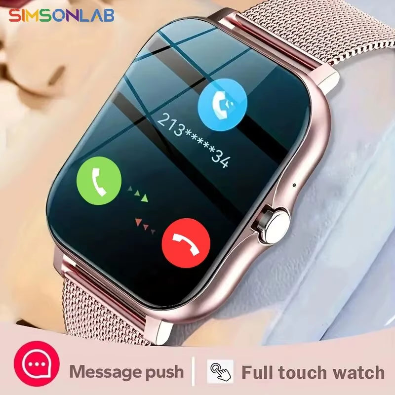 2023 Smart Watch Android-Handy 1.44 Zoll Farbbild Schirm Bluetooth Blut Sauerstoff/Druck Überwachung Smart Watch Frauen Männer